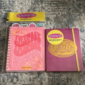 Clueless 30th Anniversary Pink and Yellow Notebook Set